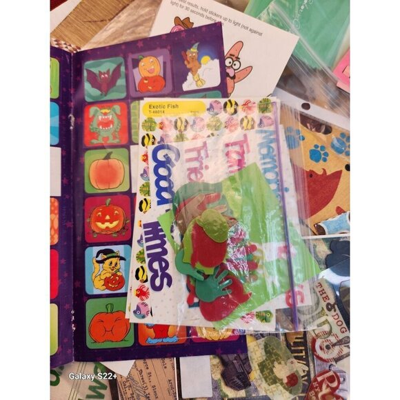 America & Dog-Themed Sticker & Paper Craft Lot Bundle Ephemera Scrapbooking - Picture 13 of 16